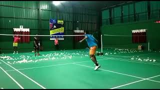 Badminton - Multi feed - Defense Drills with Dives