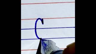 How to write Cr Capital letter and Small letter in cursive writing | cursive writing | handwriting