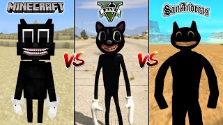MINECRAFT CARTOON CAT VS GTA 5 CARTOON CAT VS GTA SAN ANDREAS CARTOON CAT - WHO IS BEST?