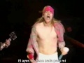 guns n roses yesterday subtitulos español