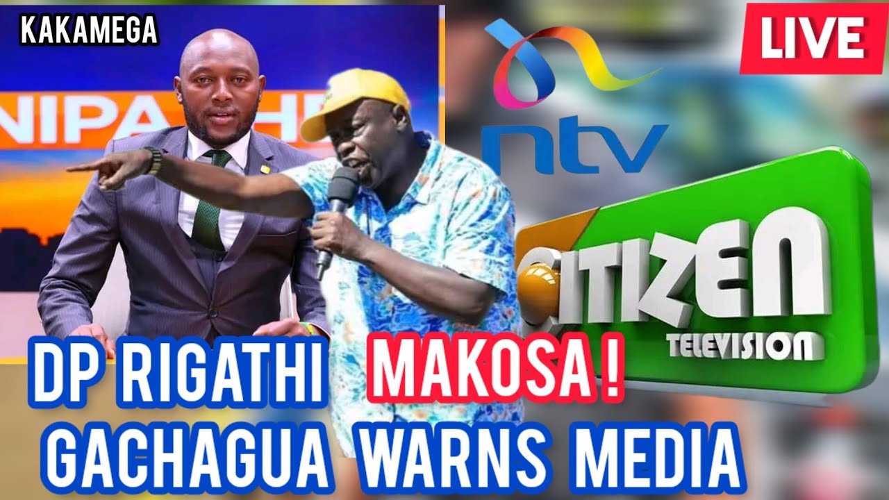 CUTIZEN TV LIVE | DP GACHAGUA SENDS A WARNING | RIGATHI GACHAGUA ON ...