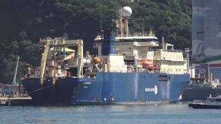 2015.5.13  基隆港西岸碼頭 LODBROG 羅布號 海底電纜敷設船