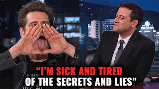 Jimmy Kimmel In PANIC After Jim Carrey EXPOSES Him On His Own Show