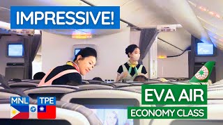 FIRST TIME flying with EVA AIR! Manila to Taipei in Economy Class | TRIP REPORT