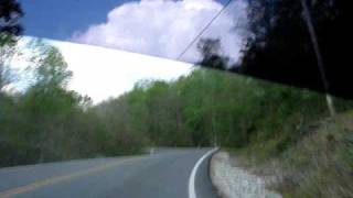 W9R1 up Sherwood Mtn to Sewanee Tn on Hwy 56 Part 1