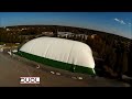 air dome laihia finland. nice view from the height.