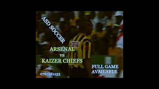 KAIZER CHIEFS vs ARSENAL