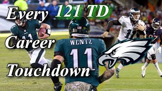 Carson Wentz Every Career Eagles Touchdown (2016-2020) Highlights