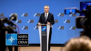 NATO Secretary General pre-ministerial press conference, 05 APR 2022