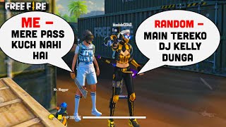 RANDOM PLAYER GIVING ME DJ KELLY || GARENA FREE FIRE || TONDE GAMER