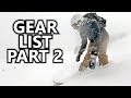 2020 Snowboard Gear Part 2 - GoPro's, Essentials & Backcountry