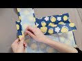 【diy】手ぬぐい１枚！エコバッグの作り方♪レジ袋タイプ how to make a bag 如何制作环保袋