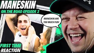 MANESKIN: On The Road Episode 2 | Documentary Series [ Reaction ] | UK 🇬🇧