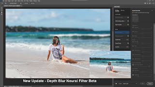 Automatically Blur Backgrounds in Photoshop! | Depth Blur Neural Filters Beta