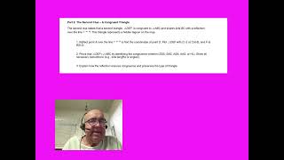 Geometry Chapter 5 Performance Task