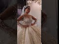 Bling bling Wedding dress 2020 long sleeve dubai style luxury wedding gown trying on