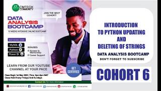 INTRODUCTION TO PYTHON UPDATING AND DELETING OF STRINGS