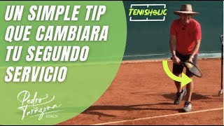 UN SIMPLE TIP QUE CAMBIARA TU SEGUNDO SERVICIO de tenis DE POR VIDA