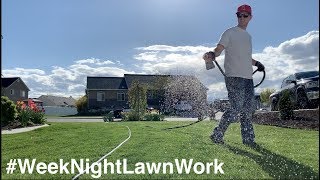 Week Night Lawn Work