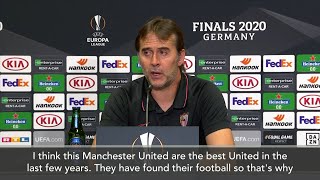 ‘This is the best United in recent years’ – Lopetegui ahead of Europa League semis