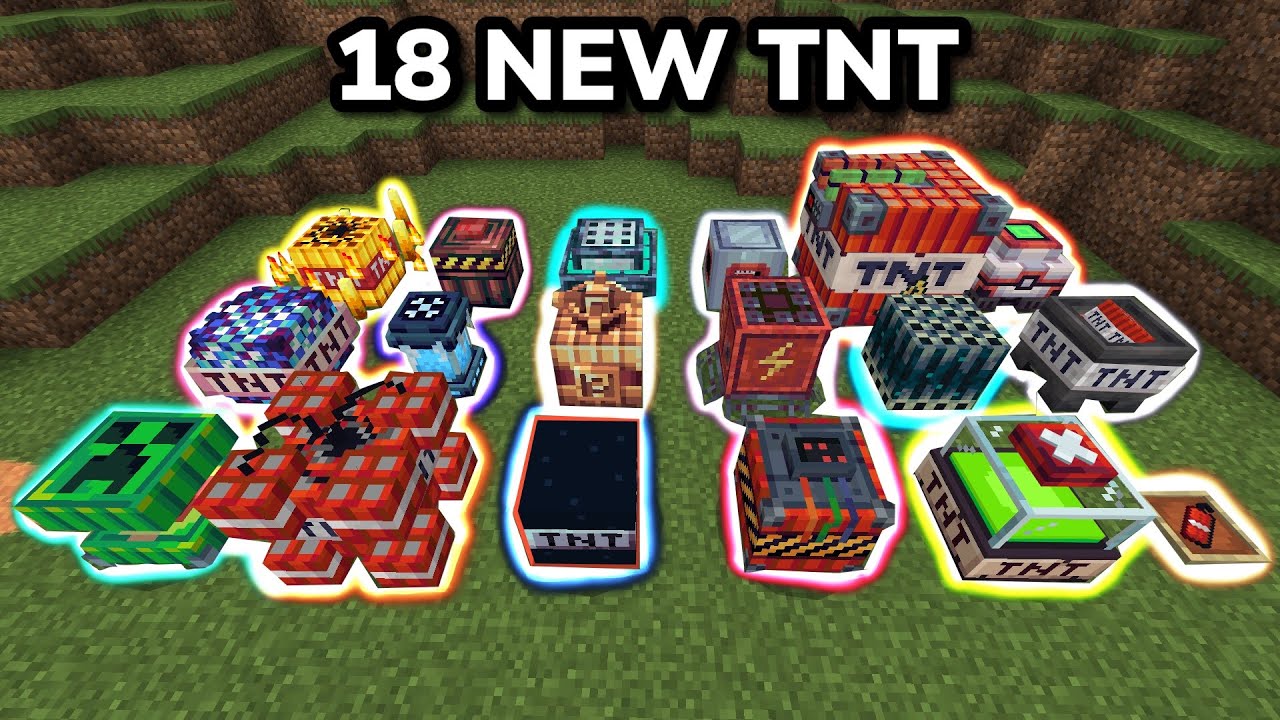 More Tnt Add On Showcase In Minecraft Bedrock Youtube