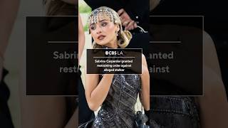 Sabrina Carpenter granted restraining order against alleged stalker