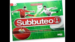 SUBBUTEO - Learning\u0026playing the Advanced Subbuteo Rules 1968 -