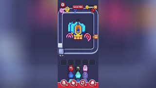 Pixel Flow Level 166 Solution Walkthrough