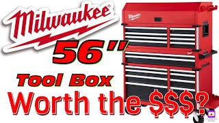 Milwaukee 56in Tool Chest Review 48-22-8556 or 48-22-8557 and 48-22-8558