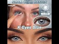 unlocking my dream eye color blue colored contact lens experiment