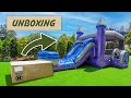 NEW Purplish Castle Bounce House Combo Unboxing | XJUMP