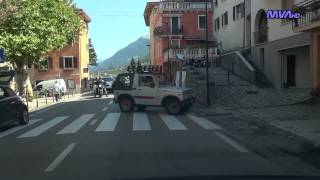 Italy / Italien Fahrt von Garda nach Torbole (Gardasee)