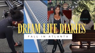 DREAM LIFE DIARIES| Winter arc, i’m opening my DREAM content studio, silk press, mall run, girlsnite