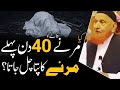 Kia Marny Waly Ko 40 Din Pehly Marny Ka Pta Chal Jata? - Maulana Makki al Hijazi - Islam Call