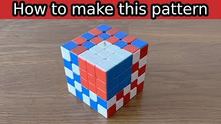 5x5 Rubik's Cube: Awesome Checkerboard Pattern Step-by-Step Tutorial!