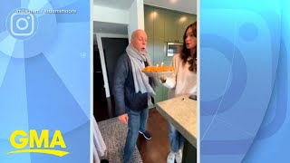 Bruce Willis' wife shares emotional message on actor's birthday l GMA