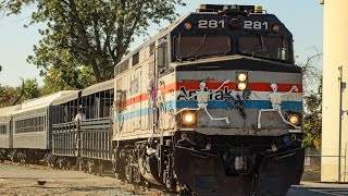 Amtrak 281 pulling the CSRM Halloween Train 08/10/22