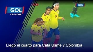 Qué locura, ‘póker’ de Catalina Usme: así fue el cuarto gol en Colombia vs Ecuador