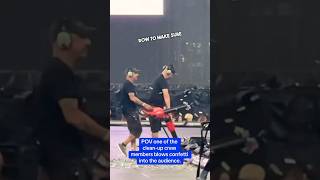 Taylor Swift cleanup crew gives fans confetti at Eras Tour in Madrid 🥲❤️ #shorts #taylorswift