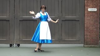 TDL 素敵なベル「ファンタジーランドグリでのちょこっと映像」ディズニーの仲間たち Beautiful belle