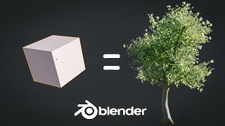How to Create a Low Poly Tree in 1 Minute