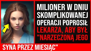 Milioner W Dniu Skomplikowanej Operacji Poprosił Lekarza, Aby Był Narzeczoną Jego Syna Przez Miesiąc