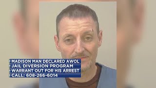 Madison man declared AWOL from Dane Co. jail diversion program