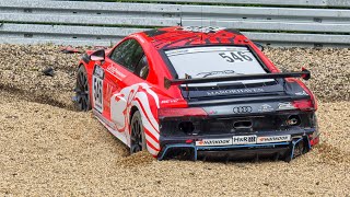 NÜRBURGRING CRASHES, Hard Battles \u0026 Tricky Moments! 24h Race Highlights 2022 ADAC TotalEnergies