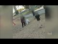 video shows children attacking and beating woman in saskatchewan