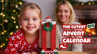 DIY Christmas Advent Calendar 🎅✨ | Magical Family Countdown Craft!