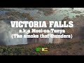 Victoria Falls - the most spectacular waterfalls in Africa (Zambia 🇿🇲 Zimbabwe 🇿🇼 border)