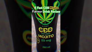 E-Fast CBD Infused Mojito Drink Review 🥤🍃 #cbd #energydrink #mojito #review #soda