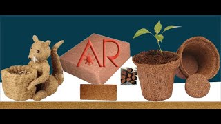 Coco Peat products for farming and home gardening