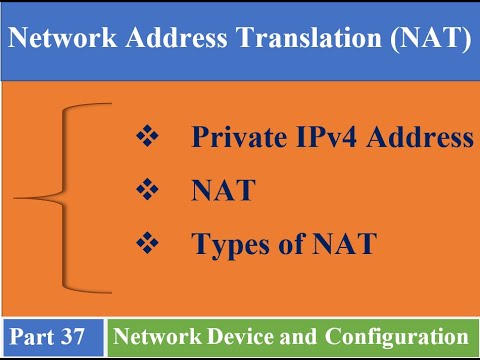 Part 37. Network Address Translation (NAT). - YouTube